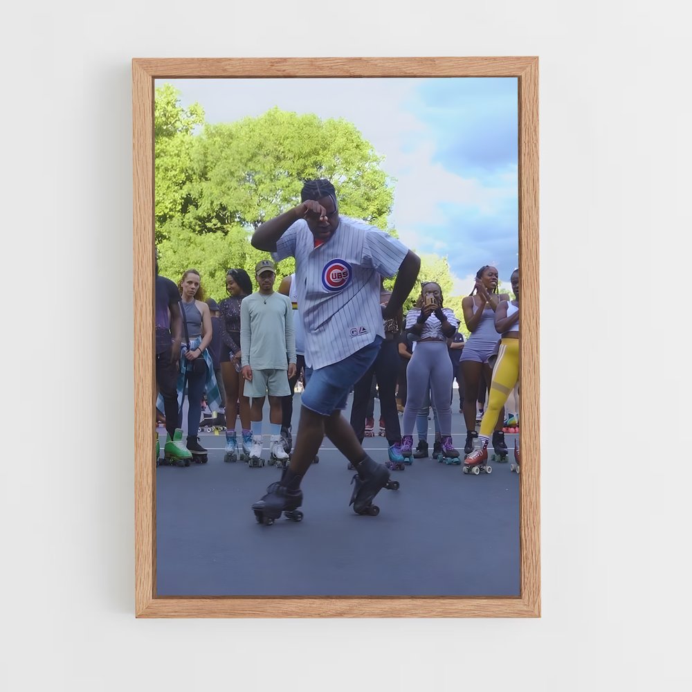 Poster Street Groove – affiche Roller (vue 4)